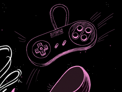 dribbble shots super nintendo